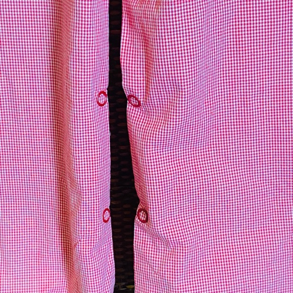 MARY JAMES RED WINDOWPANE LONGALL/ROMPER - Picture 5 of 5